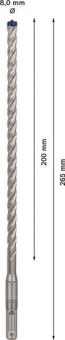 Bosch Hammerbohrer SDS-plus-7X Expert 