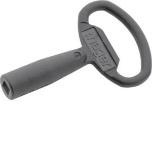 Hager Schlüssel zu Dorn 4-kant  MES-S4K6 