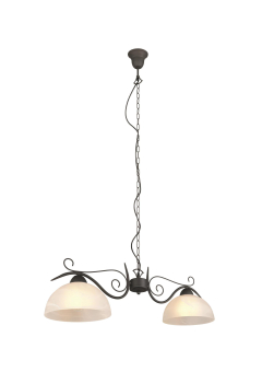 Trio Pendelleuchte rostfarben,2 R3432-24 