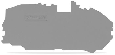 WAGO 2016-7691 Abschlussplatte,1 mm 