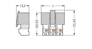 WAGO 272-405/272-491 Netzanschluss- 