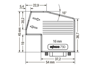 WAGO 750-963 CANopen-Feldbusstecker,mit 
