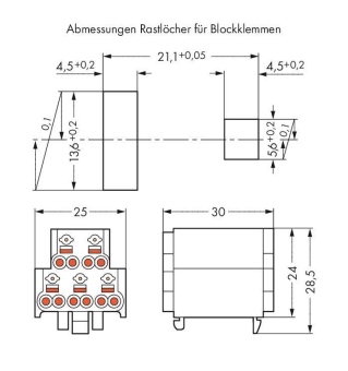 WAGO 272-122 Netzanschlussklemme,ohne 