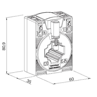 WAGO 855-305/100-201 Aufsteck-Strom- 