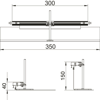 OBO OKA-G30040150ES Kanalendstück 