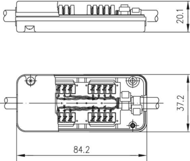 TG Verbindungsmodul 1xVM8/8 