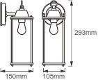 LEDV ENDURA  CLASSIC LANTERN SQ M 