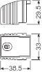 Osram OT CABLE CLAMP D-STYLE UNV2 
