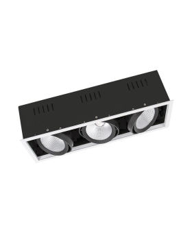 LEDV SP MULTI 3X30W/4000K FL WT/BK 