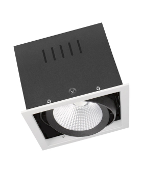 LEDV SP MULTI 1X30W/3000K FL WT/BK 