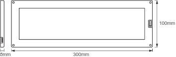 Ledvance CABINET LED Panel 300x100 two 