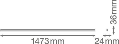 LEDV LN COMP HO 1500 25W/3000K 