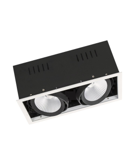 LEDV SP MULTI 2X30W/3000K FL WT/BK 
