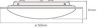 Ledvance ORBIS SPARKLE 460MM 24W CCT 