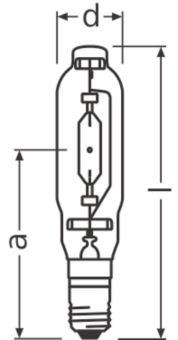 OSR HQI-T 1000W/D 