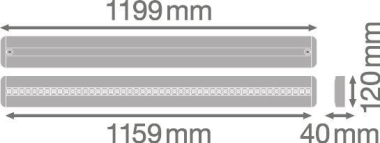 LEDV LINEAR IndiviLED  DIRECT 1200 