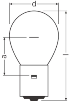 OSR Signallampe 22W BA20s       SIG 1227 