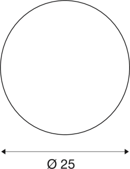 SLV Außenkugel ROTOBALL FLOOR 25  227219 