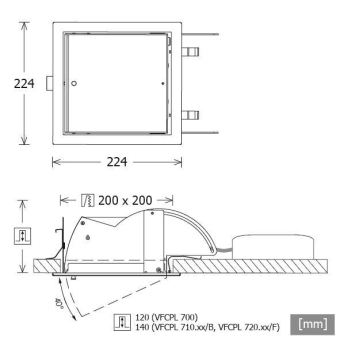 LTS Wallwasher Vario      VFCPL 700.3530 