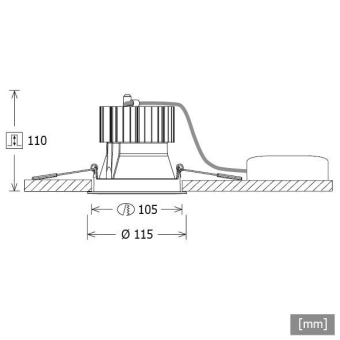 LTS EBstrahler   FLIR 200.2030.35 SILBER 