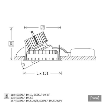 LTS Strahlereinsatz    SCEKLP 10.2030.50 