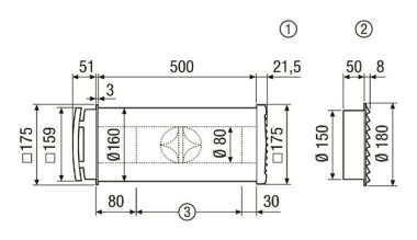 MAICO Schallgedämmte             ALD 160 