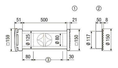 MAICO Schallgedämmte             ALD 125 