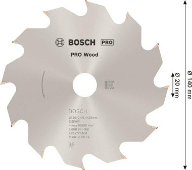 Bosch Kreissägeblatt Optiline 2608641168 