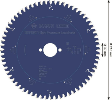 Bosch Kreissägeblatt EX TR B  2608644355 