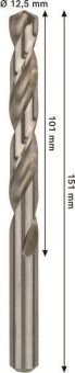 Bosch 5Metallbohrer HSS-G DIN 2608595082 