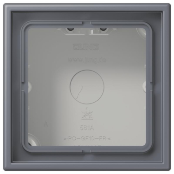 Jung AP-Kappe 1f Duroplast  LC 581 A 262 