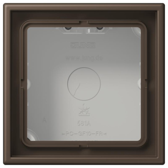 Jung AP-Kappe 1f Duroplast  LC 581 A 252 