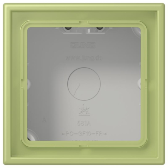 Jung AP-Kappe 1f Duroplast  LC 581 A 221 