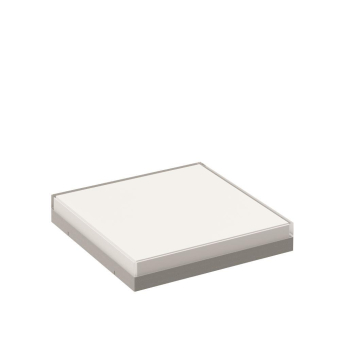 RZB FLAT SLIM square, weiß,   982676.004 