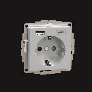 Merten SCH-STDO+BRS+STK+USB MEG2367-0460 