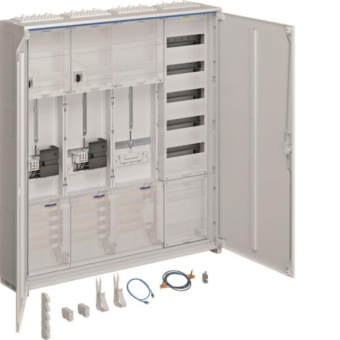 Hager Komplettschrank,univers ZB345C25LS 