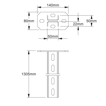 Niedax HDUF50/1300          HDUF 50/1300 