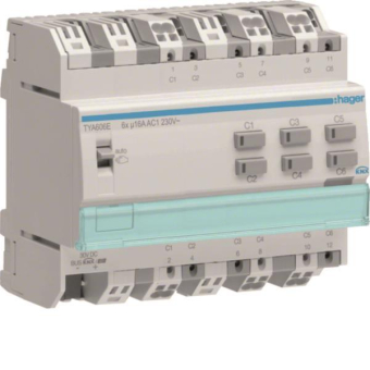 Hager Schaltaktor 6fach KNX 16A  TYA606E 