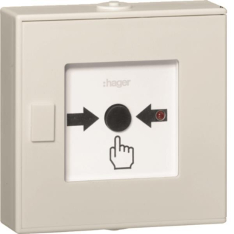 Hager Funk-Druckknopfmelder       TG558B 