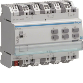 Hager Binäreingang 6fach          TXA306 