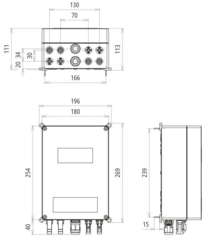 Dehn 900986 DCU 2 YPV 1+2 1200 2M 1S MC4 