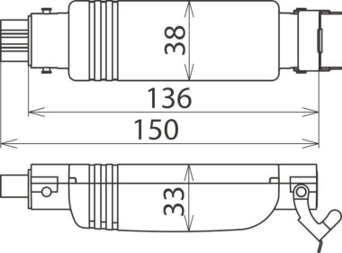 Dehn 900449 DCOR R 3P 275  DCOR R 3P 275 