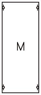 STRIE Montage-Platte                1M0A 