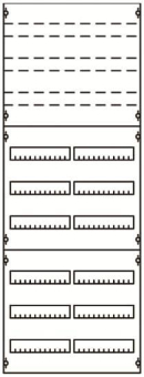 STRIE Verteilerfeld 6-reihig       2V5KA 