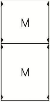 STRIE Verteilerfeld BH3 1050x500mm  2M3A 