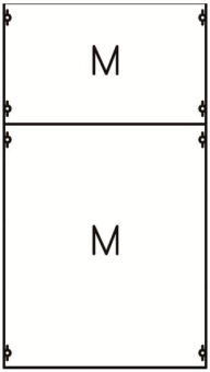 STRIE Verteilerfeld BH2 900x500mm   2M2A 