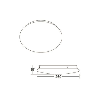 BRUM Wand-/Deckenleuchte Panay  12576073 