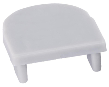 Rutec Endkappe halbrund            68491 