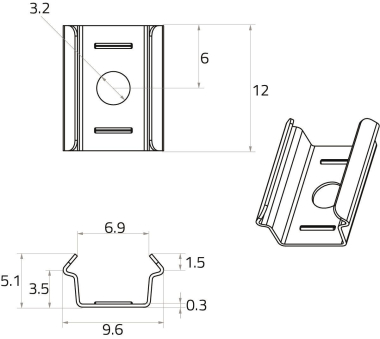 Rutec VARDAflex Tara -steckbar     88072 