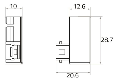 RUTEC Tara L-Verbinder links       88082 